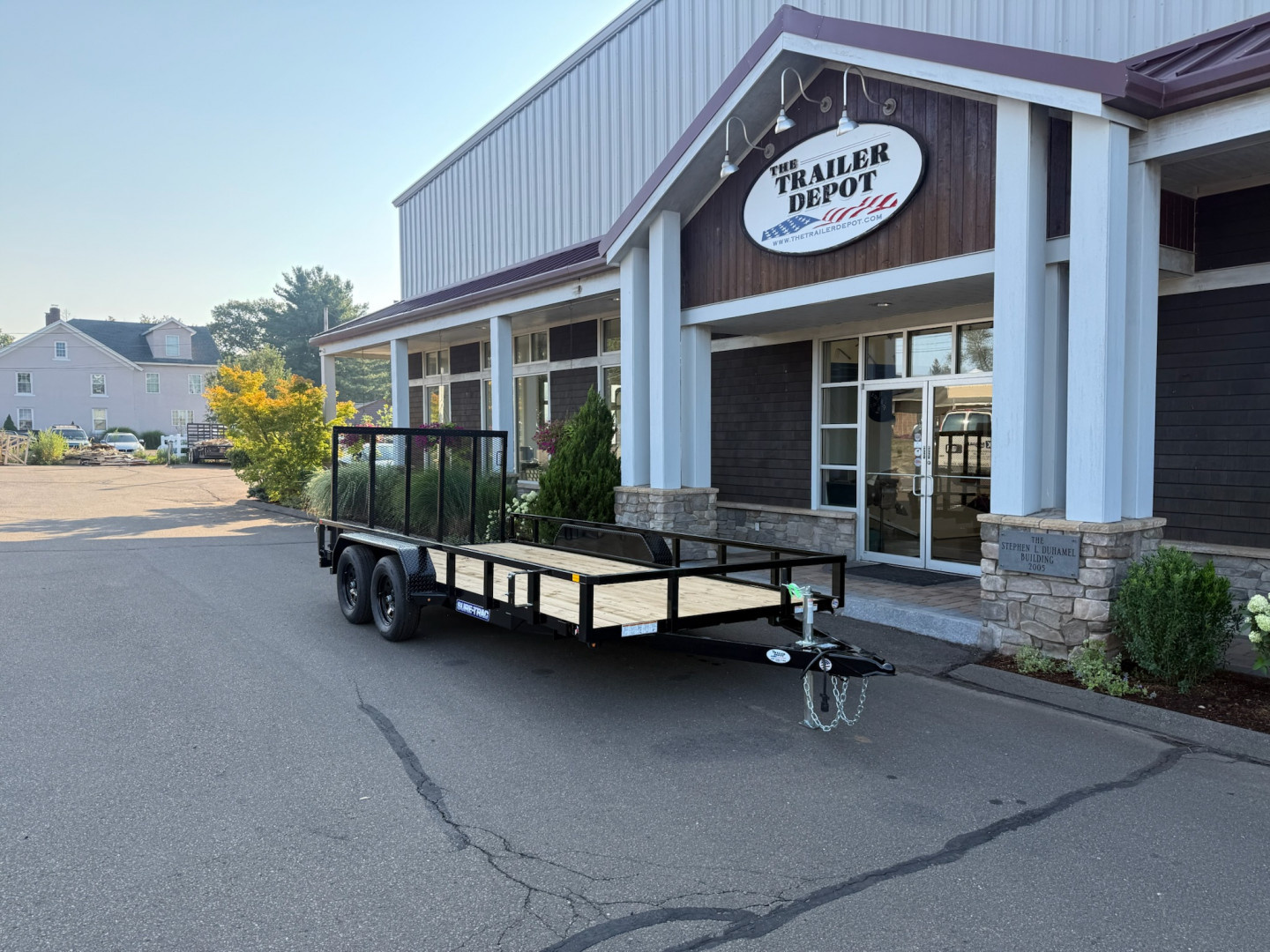 New Sure-Trac 7′ X 16′ OPEN LANDSCAPE TRAILER 7K