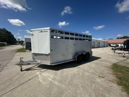 New 2026 Frontier Trailers Livestock 16'7  10K Stock / Stock Combo Trailer