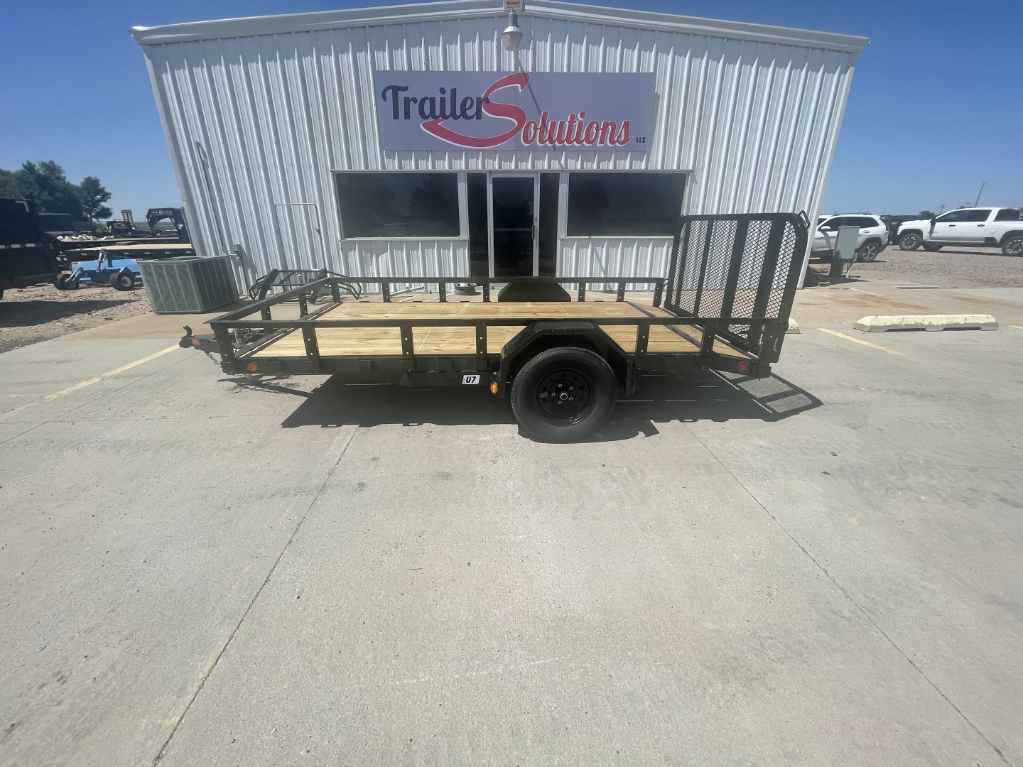 New 2026 PJ Trailers 12' X 72" Utility Trailer