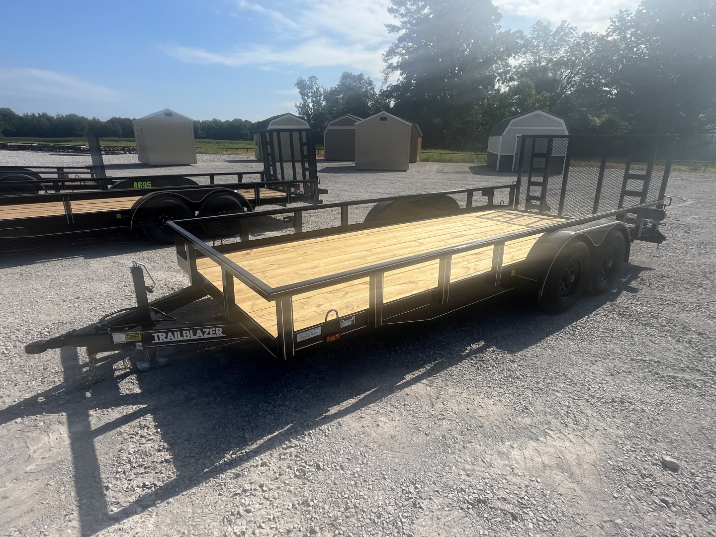 New 2025 Trailblazer 82X18 UTILITY 10K W/KICKER GATE