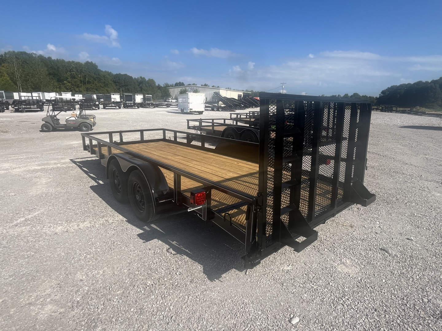 New 2025 Trailblazer 82X18 UTILITY 10K W/KICKER GATE