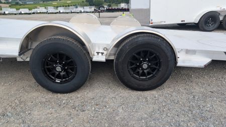 New 2026 Aluma HD 20' (20" Stationary + 20'5" Tilt) Executive Series LP Tilt Car Hauler w/ 50" Ramps - ZERO DEGREE APPROACH!!!