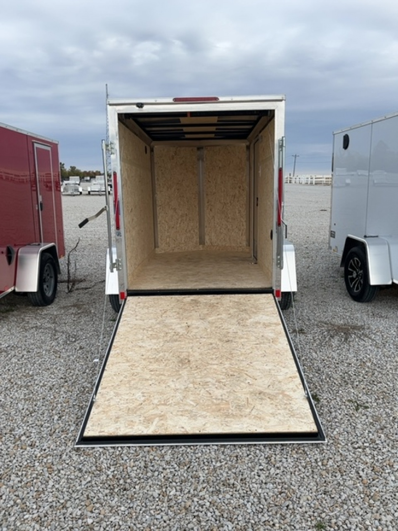 New 2026 Cargo Express EX DLX 5' x 8' 3K Idler Ramp Door Cargo / Enclosed Trailer