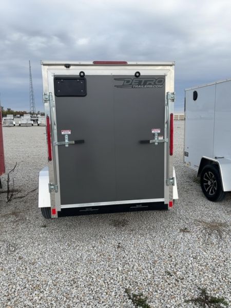 New 2026 Cargo Express EX DLX 5' x 8' 3K Idler Ramp Door Cargo / Enclosed Trailer