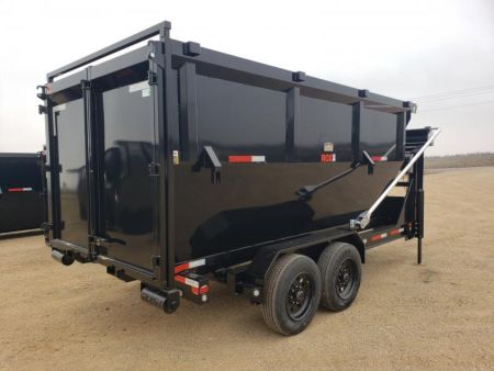 New 2024 MAXXD ROX8314G 83" X 14' GOOSENECK ROLL-OFF TRAILER W/ 1 BIN (GVWR17500#)