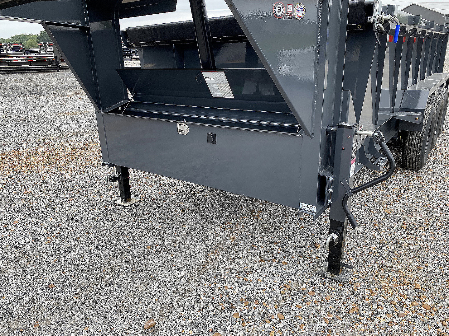 New 2026 Lamar Dump Trailer | 83" x 16' | 21K GVWR
