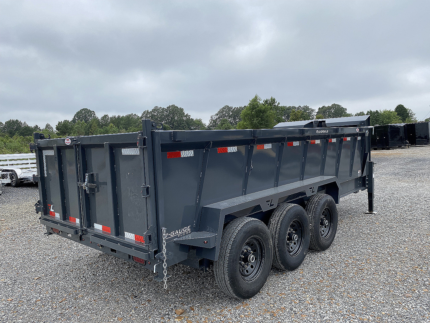 New 2026 Lamar Dump Trailer | 83" x 16' | 21K GVWR