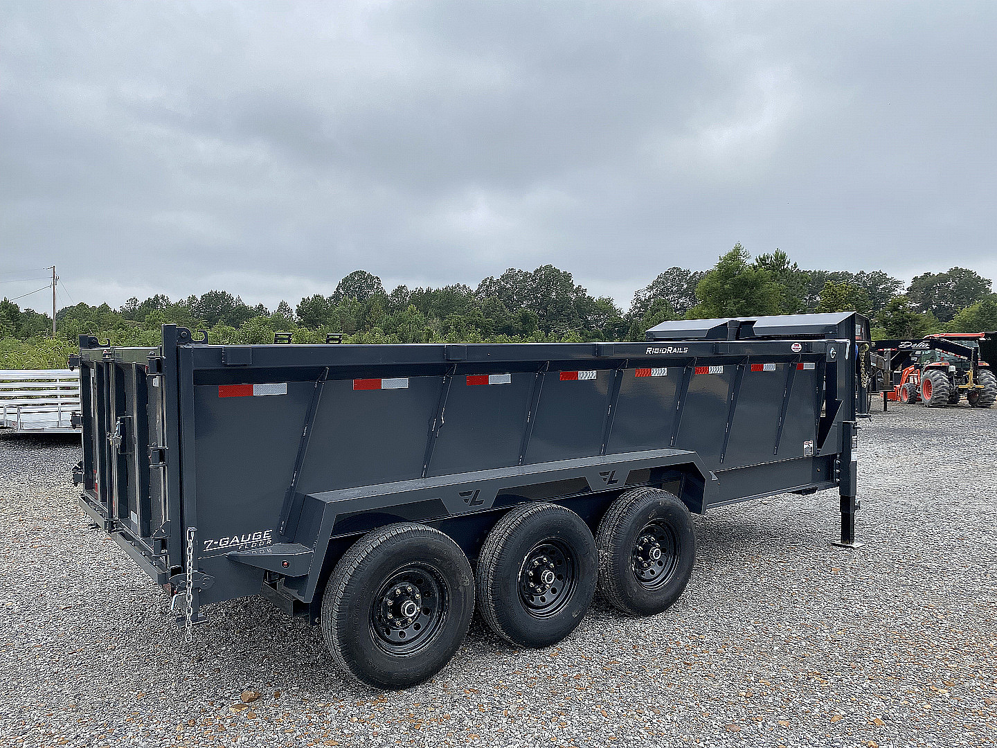 New 2026 Lamar Dump Trailer | 83" x 16' | 21K GVWR