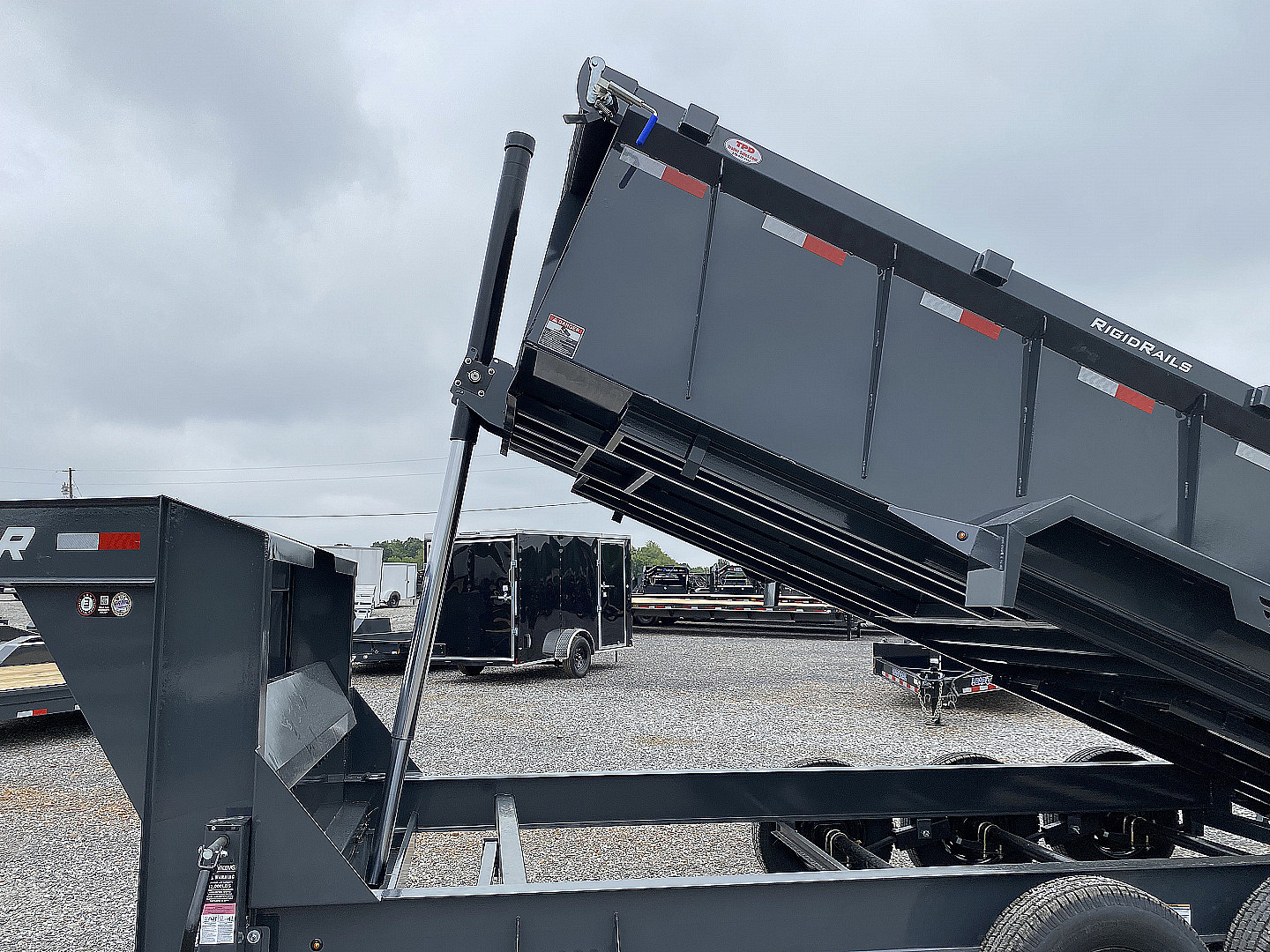New 2026 Lamar Dump Trailer | 83" x 16' | 21K GVWR