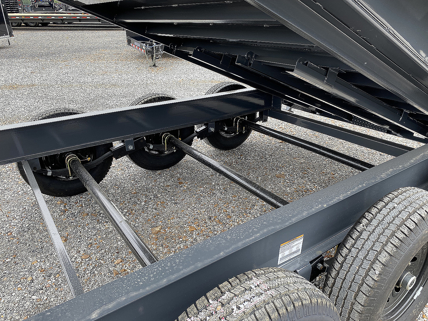 New 2026 Lamar Dump Trailer | 83" x 16' | 21K GVWR