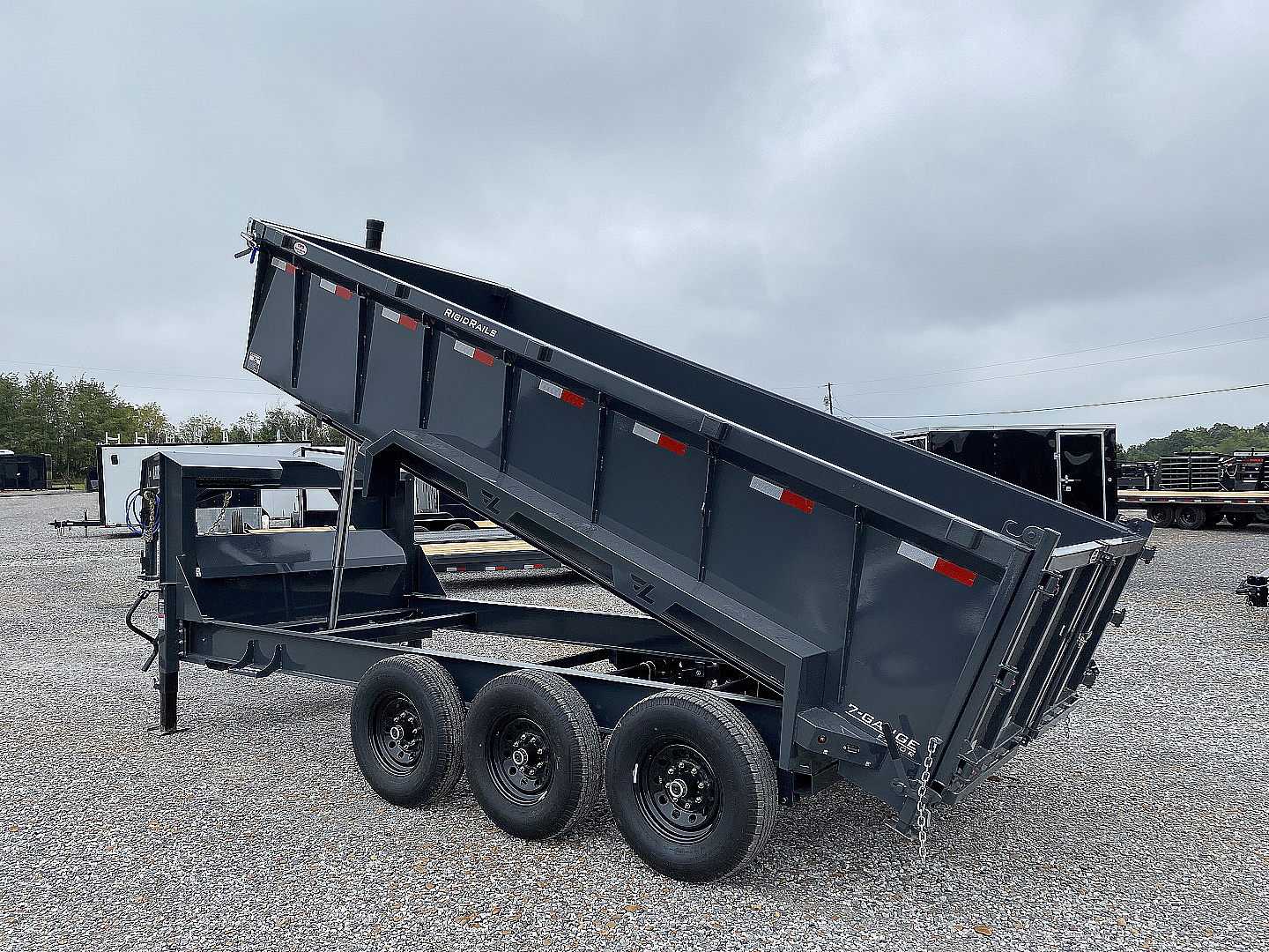 New 2026 Lamar Dump Trailer | 83" x 16' | 21K GVWR