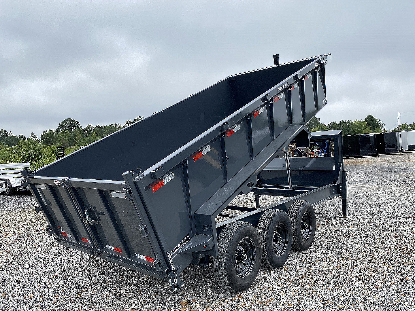 New 2026 Lamar Dump Trailer | 83" x 16' | 21K GVWR
