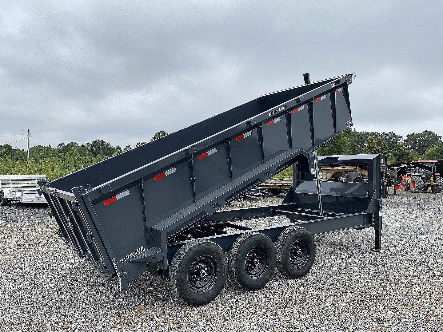 New 2026 Lamar Dump Trailer | 83" x 16' | 21K GVWR