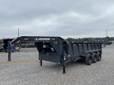 New 2026 Lamar Dump Trailer | 83" x 16' | 21K GVWR