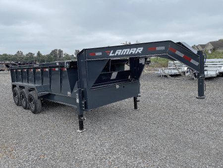 New 2026 Lamar Dump Trailer | 83" x 16' | 21K GVWR