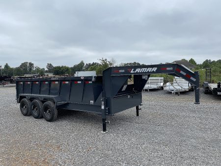 New 2026 Lamar Dump Trailer | 83" x 16' | 21K GVWR