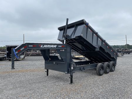 New 2026 Lamar Dump Trailer | 83" x 16' | 21K GVWR