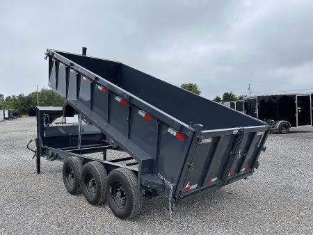 New 2026 Lamar Dump Trailer | 83" x 16' | 21K GVWR