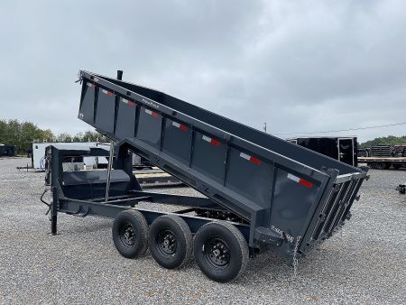 New 2026 Lamar Dump Trailer | 83" x 16' | 21K GVWR