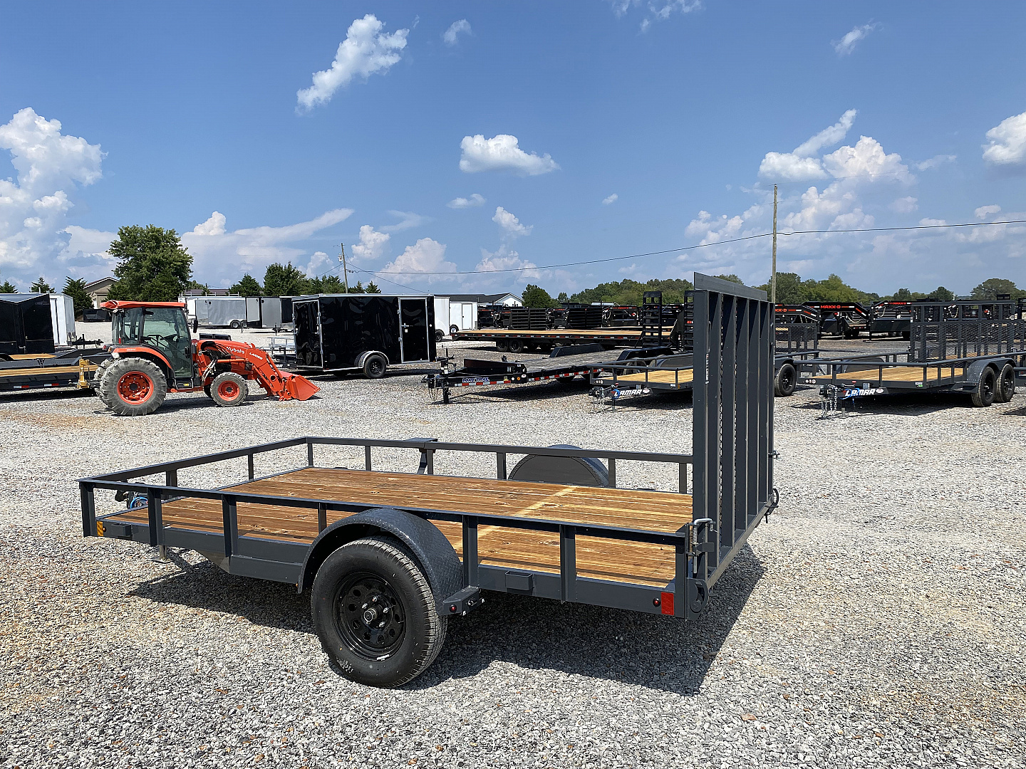 New 2026 Lamar Utility Trailer | 77" x 12' | 3k GVWR