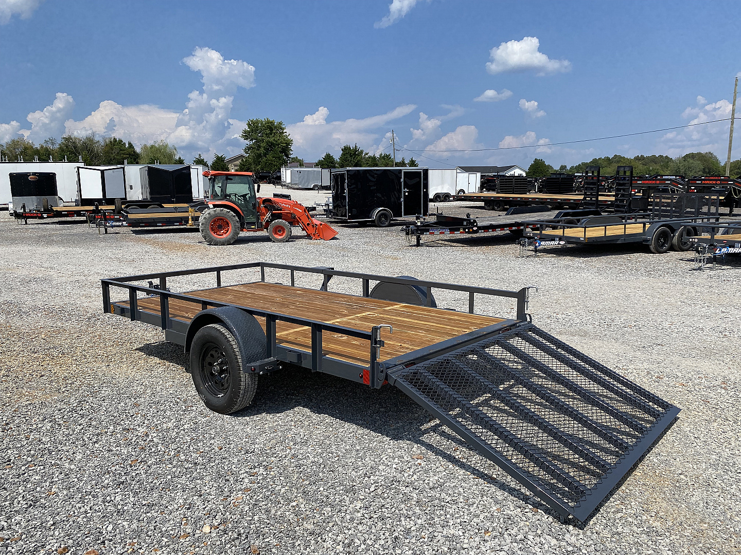 New 2026 Lamar Utility Trailer | 77" x 12' | 3k GVWR