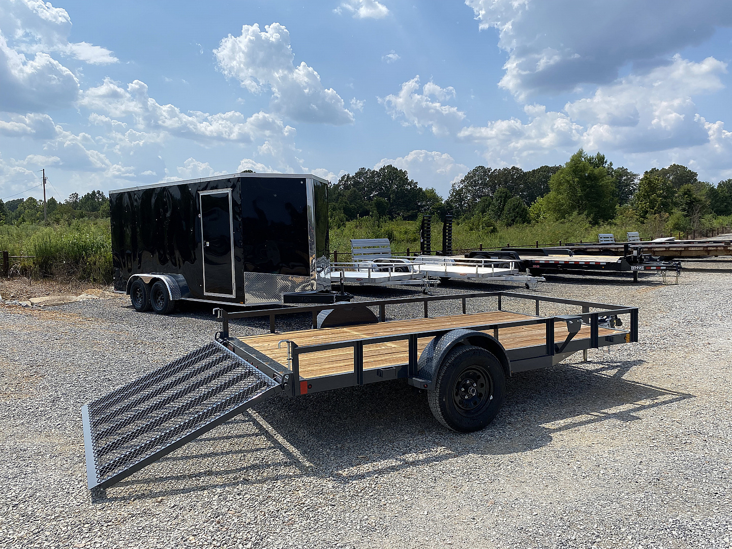 New 2026 Lamar Utility Trailer | 77" x 12' | 3k GVWR
