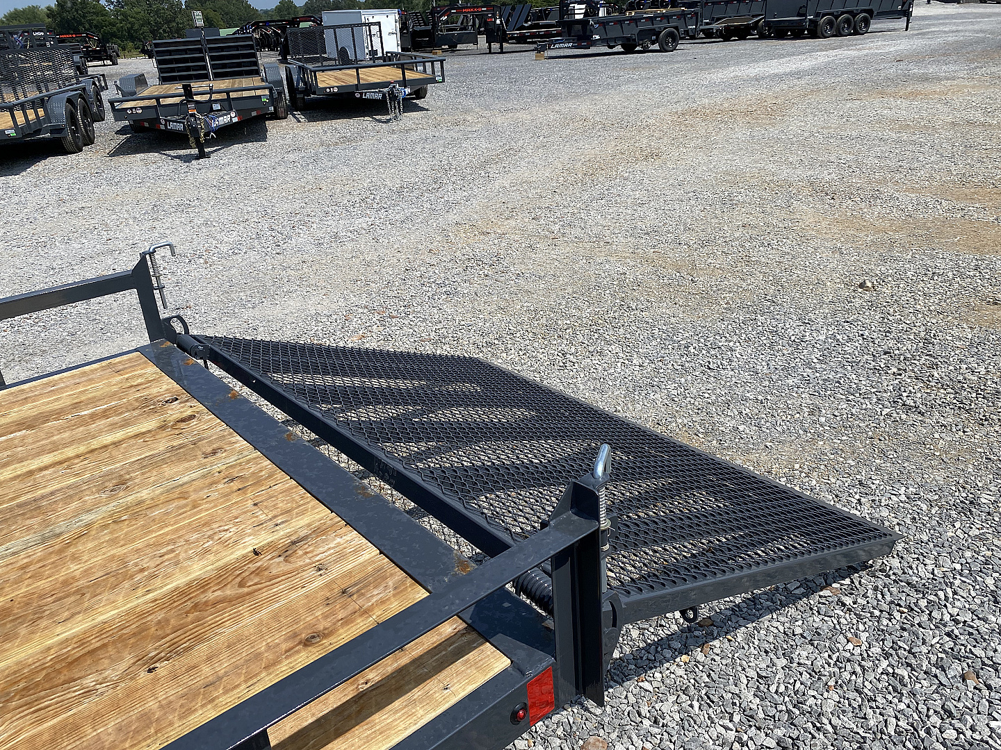 New 2026 Lamar Utility Trailer | 77" x 12' | 3k GVWR