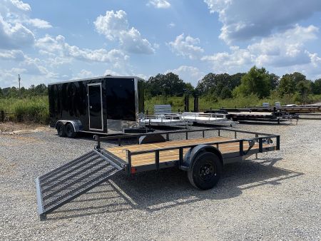 New 2026 Lamar Utility Trailer | 77" x 12' | 3k GVWR