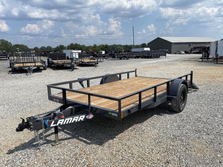 New 2026 Lamar Utility Trailer | 77" x 12' | 3k GVWR