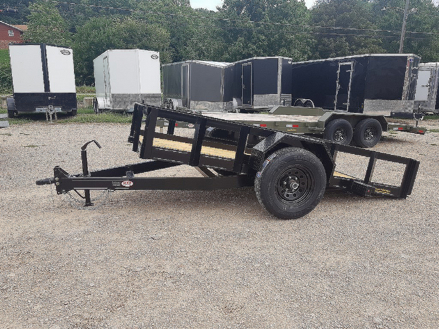 New 2026 MEB 5x10 Tilt Manlift Tilt Trailer
