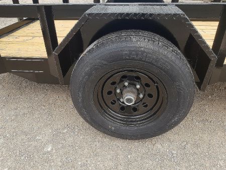 New 2026 MEB 5x10 Tilt Manlift Tilt Trailer