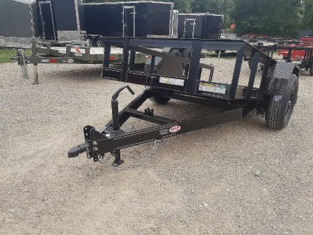 New 2026 MEB 5x10 Tilt Manlift Tilt Trailer