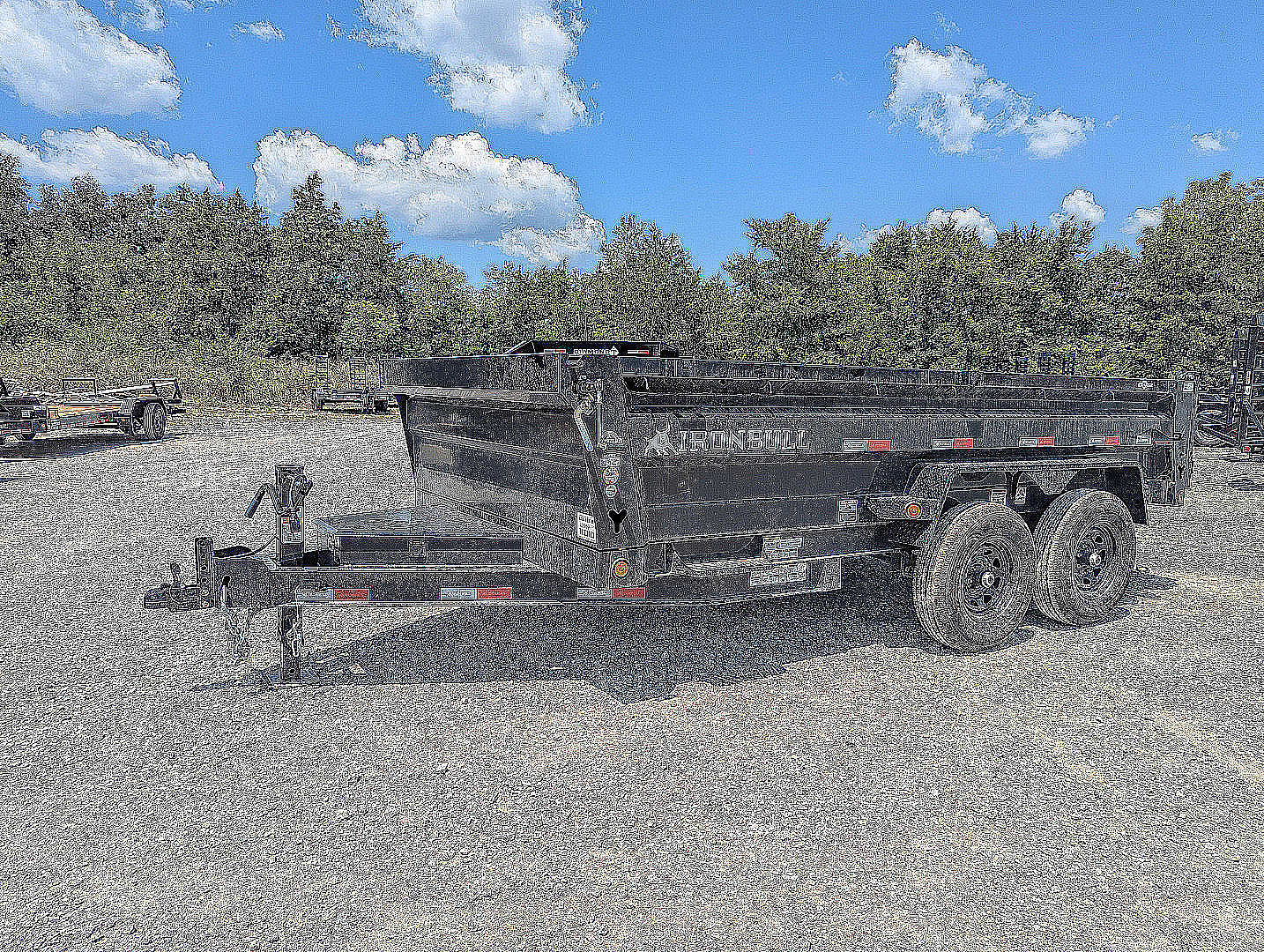New 2026 Iron Bull DTB16 Dump Trailer