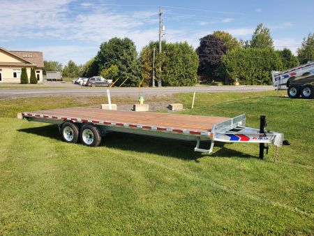 New 2026 K-Trail 24' 8.5 Ton Deckover Flatbed Trailer