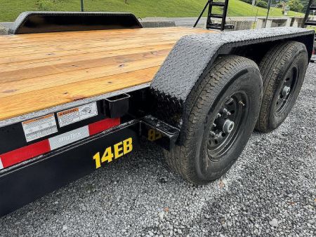 New 2025 Big Tex  14EB 7X18 Equipment Trailer 14K G.V.W.R.