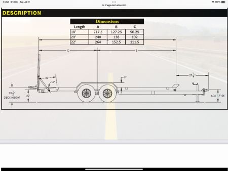 New 2025 Big Tex  14EB 7X18 Equipment Trailer 14K G.V.W.R.