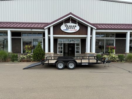 Used Sure-Trac 7′ X 16′ OPEN LANDSCAPE TRAILER 7K