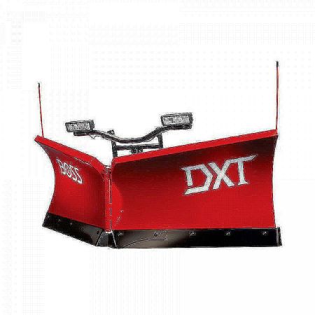 New 2026 BOSS Snowplow 8'2  Steel DXT V-Plow - Dual Trip Edge w/Cold Front Tech