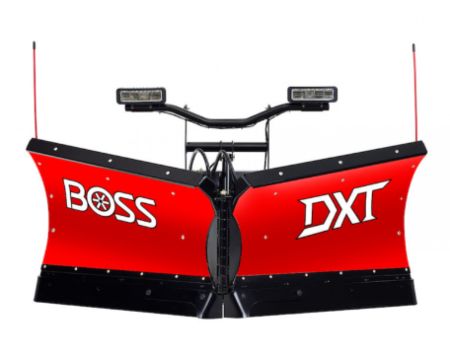 New 2026 BOSS Snowplow 8'2  POLY DXT V-Plow - Dual Trip Edge w/Cold Front Tech