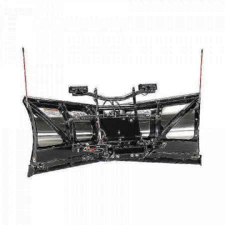 New 2026 BOSS Snowplow 9'2" Stainless Steel DXT V-Plow - Dual Trip Edge w/Cold Front Tech