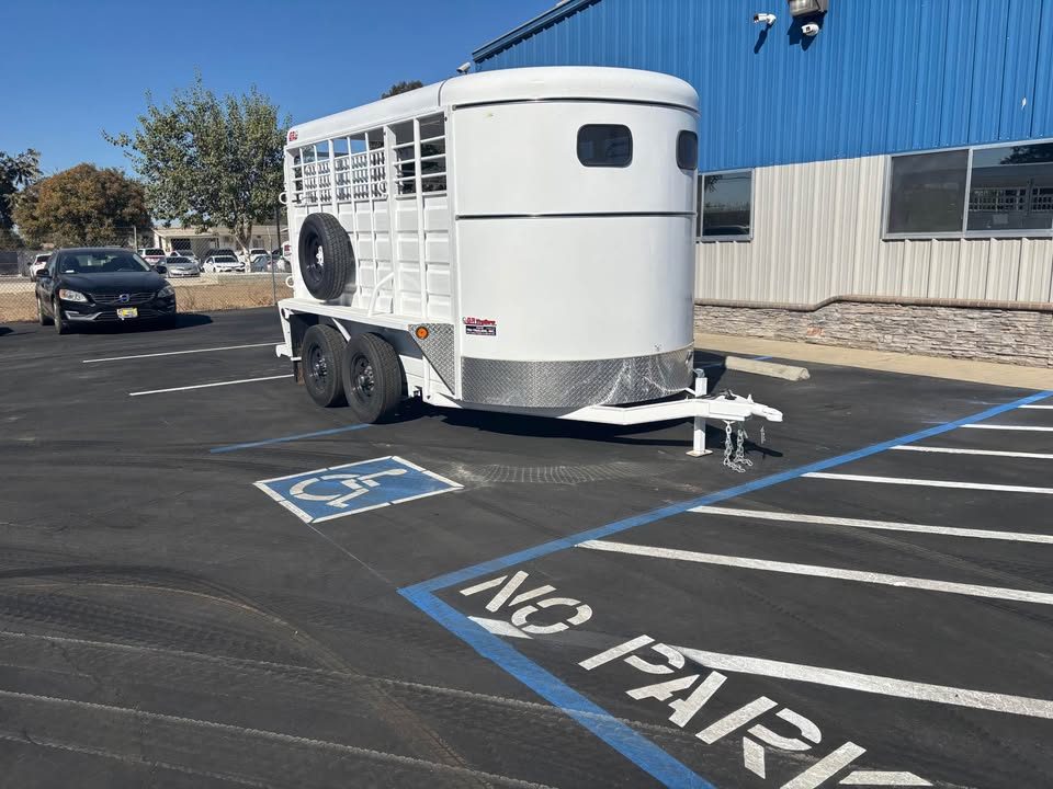 New 2026 GR Stock Trailer 6'8"x12' 7K