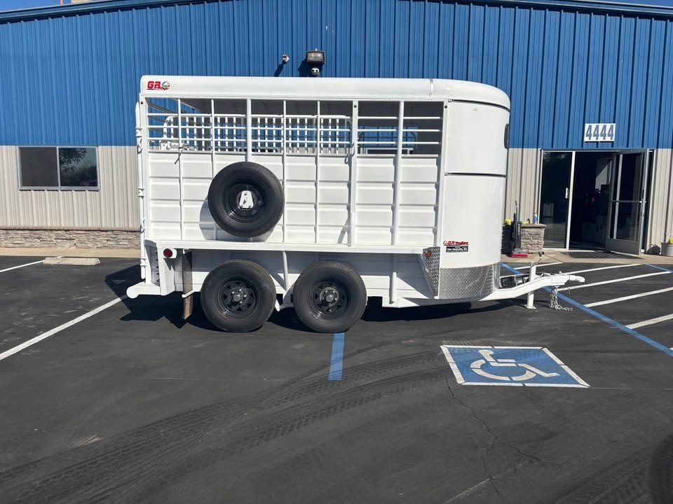 New 2026 GR Stock Trailer 6'8"x12' 7K