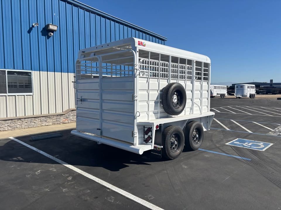 New 2026 GR Stock Trailer 6'8"x12' 7K