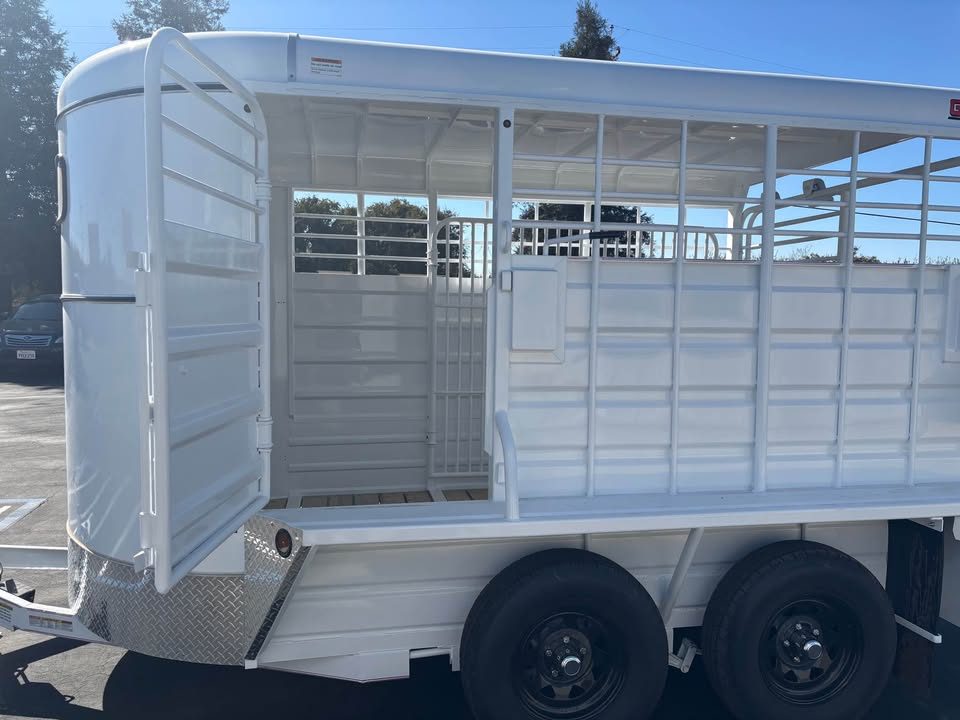 New 2026 GR Stock Trailer 6'8"x12' 7K