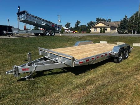 New 2026 Enbeck 18' All Aluminum Car Hauler/Equipment Hauler Equipment Trailer