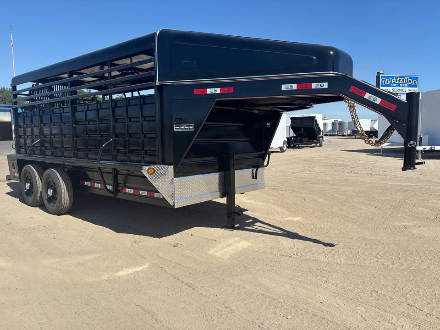 New 2026 GR Trailers Gooseneck Stock 16'