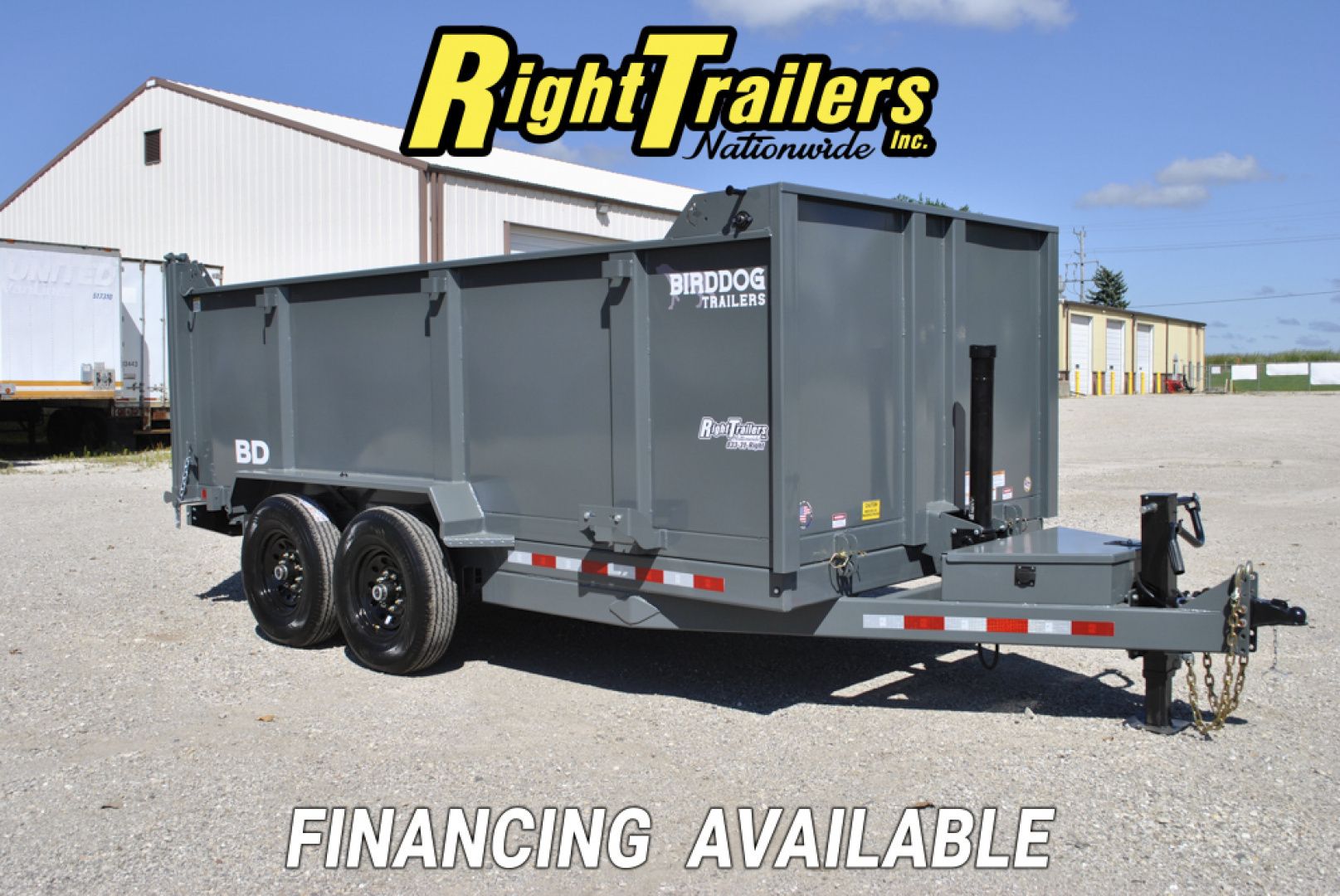 New 2026 7X14 Watchdog Dump Trailer