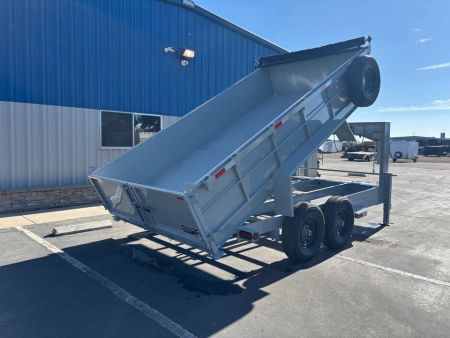 New 2026 TRU Gooseneck 7x14x2 Dump Trailer 14,000lbs GVWR