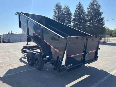 New GR 7'x16'x 42 Inch Walls Low-Profile Design Dump Trailer 14,000lbs GVWR