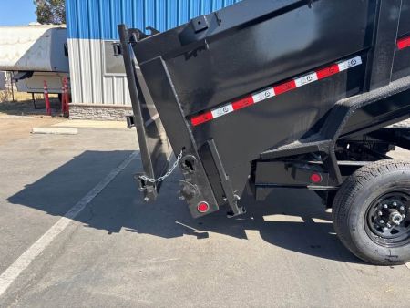 New GR 7'x16'x 42 Inch Walls Low-Profile Design Dump Trailer 14,000lbs GVWR